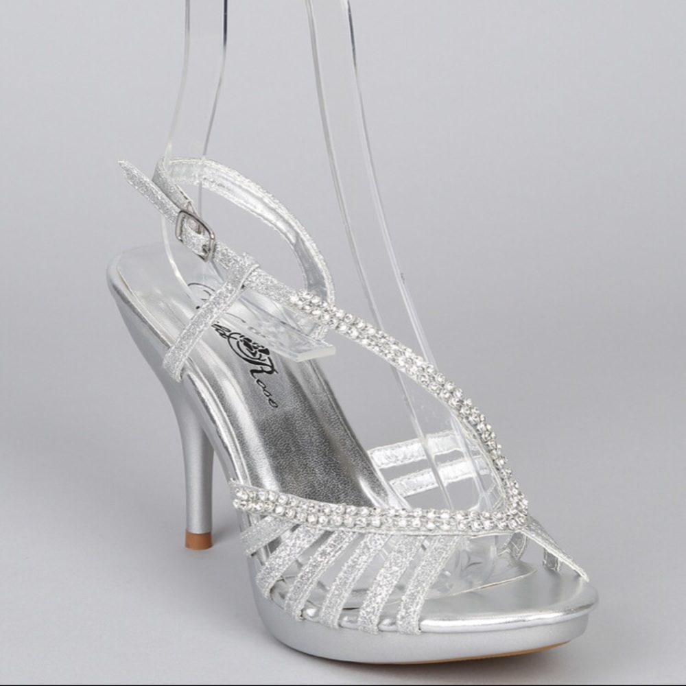 Studded RHINESTONE Strappy Party/Dance Shoes